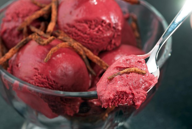 Свекольное мороженое