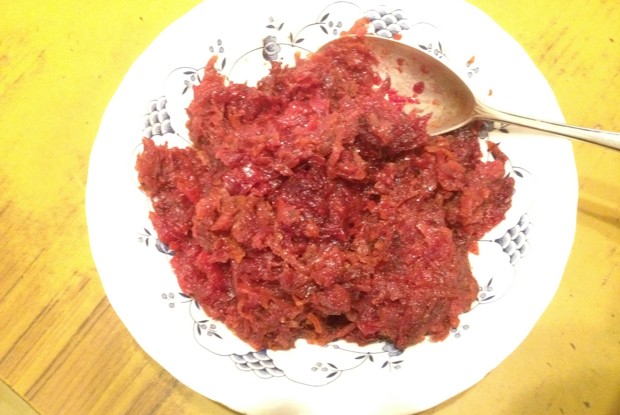 Свекольный гарнир