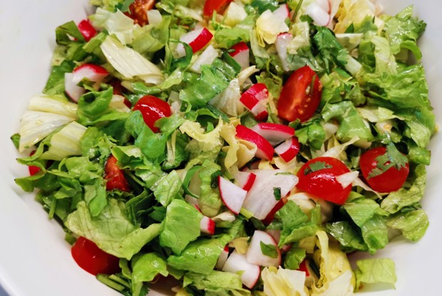 Свежий салат