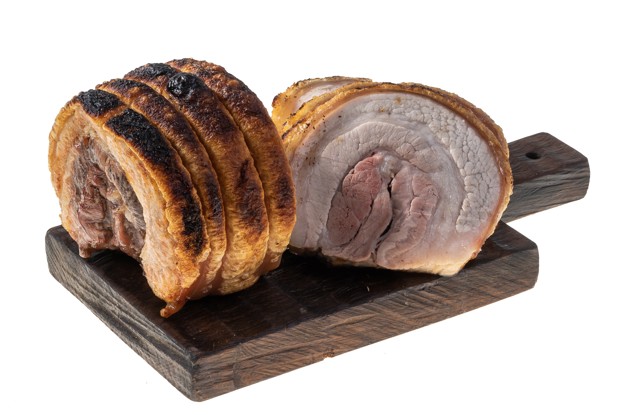 Свиная грудинка в духовке