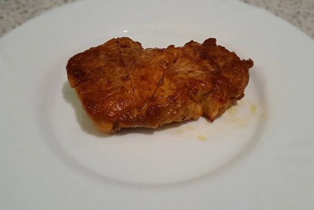 Свиная шея на сковороде