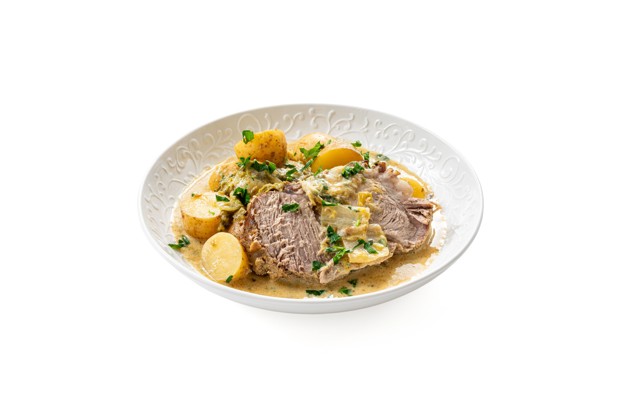 Свиная шея в сидре