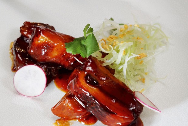 Свиные ребра в кисло-сладком соусе