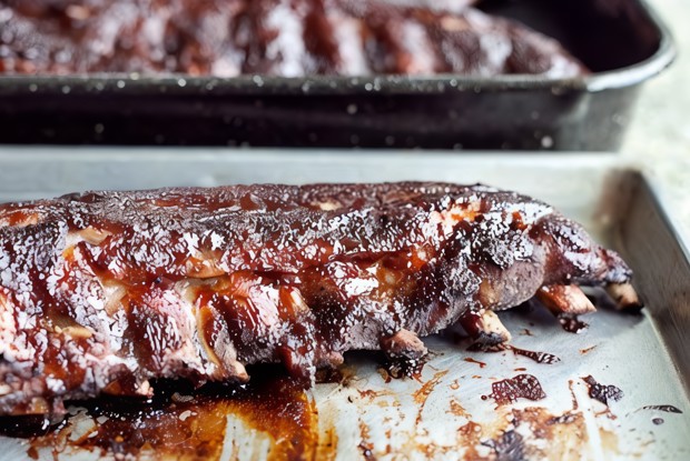 Свиные ребра в китайском соусе барбекю