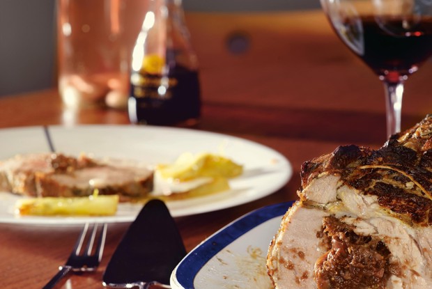 Свинина с инжиром