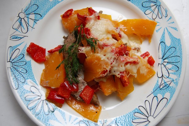 Свинина с тыквой