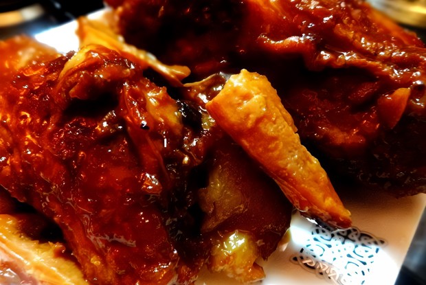 Свинина в апельсиновой глазури по-вьетнамски