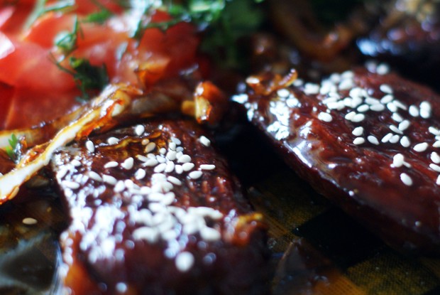 Свинина в глазури по-нюрнбергски