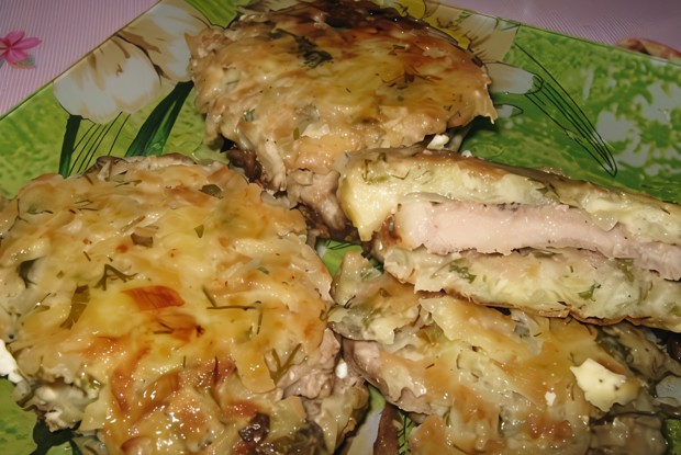 Свинина в картофельной шубе