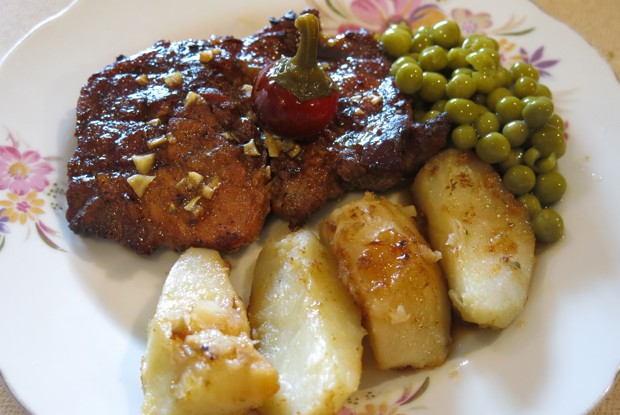 Свинина в медовой глазури