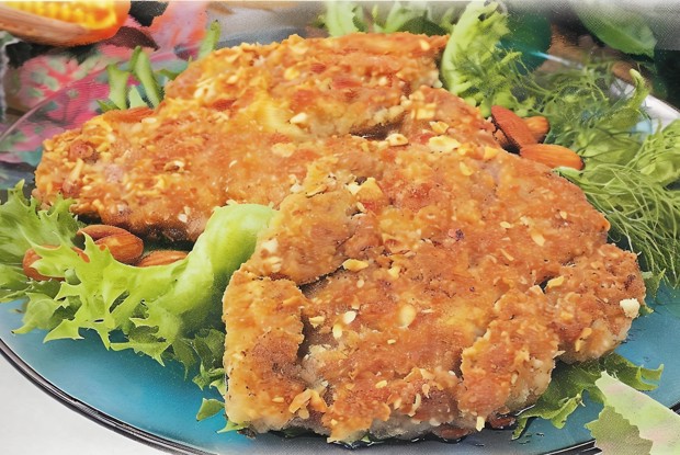 Свинина в ореховом кляре