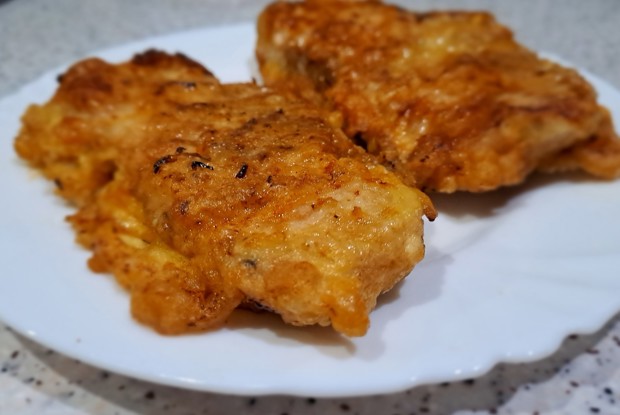 Отбивная из свинины на сковороде