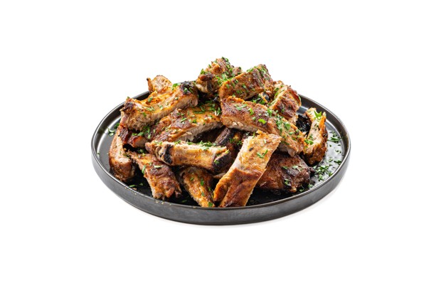 Свиные ребрышки в фольге в духовке