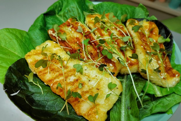 Сыр халуми по-гречески