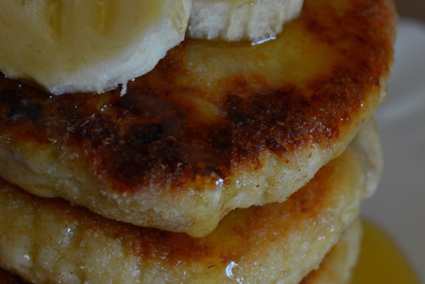 Сырники с бананом и корицей