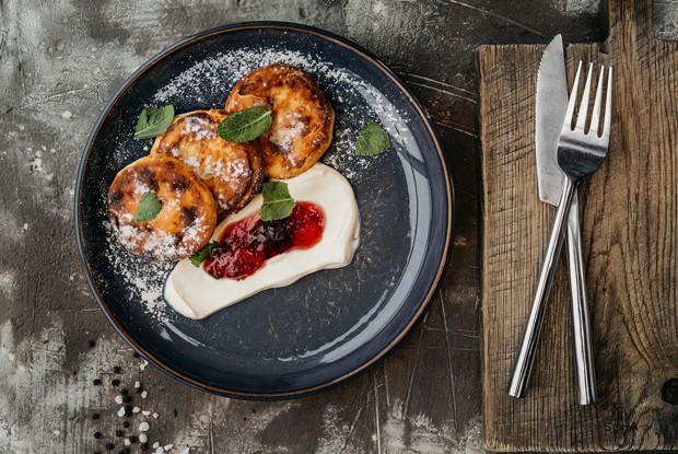 Сырники с джемом