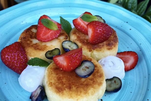 Сырники с кокосом