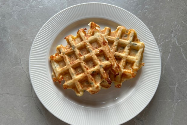 Сырно-творожные вафли