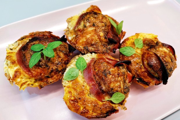 Сырно-яичные маффины