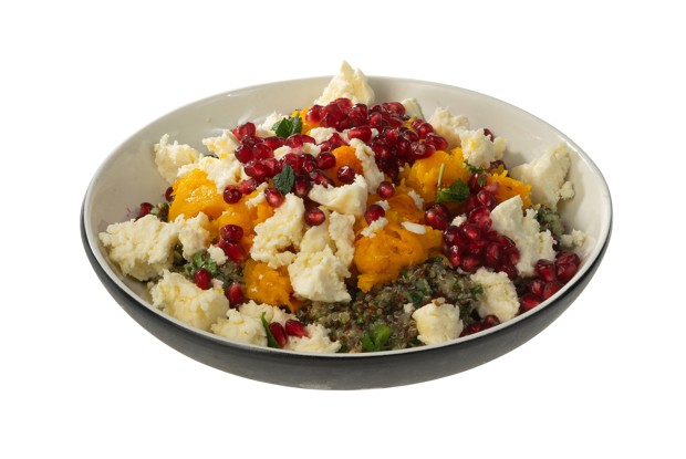 Табуле из киноа с тыквой