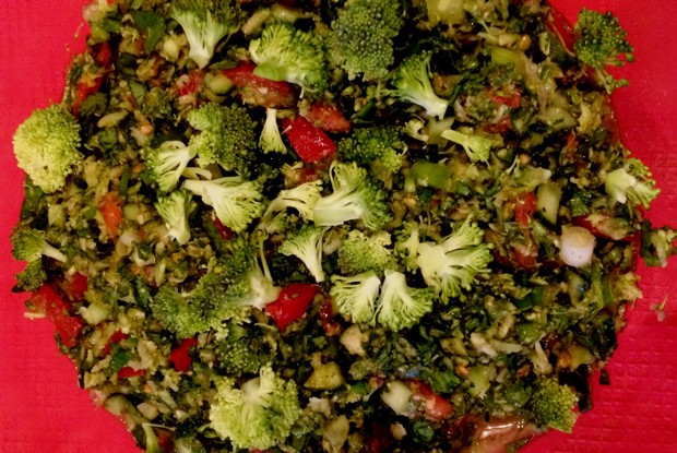 Табуле с брокколи