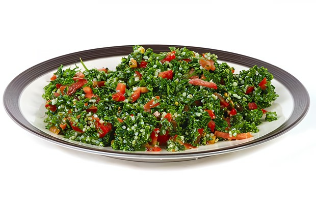 Табуле с семенами конопли