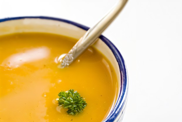 Тайский тыквенный суп с кокосовым молоком