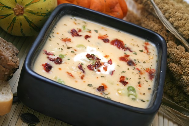 Тайский тыквенный суп