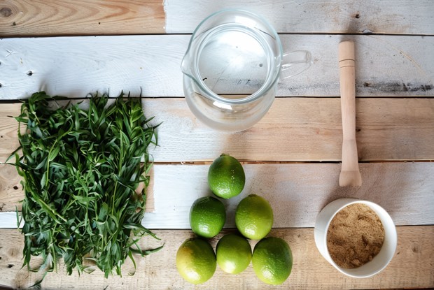 Тархун с лаймом