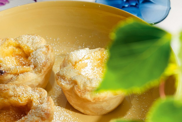 Тарталетки с лимонным кремом