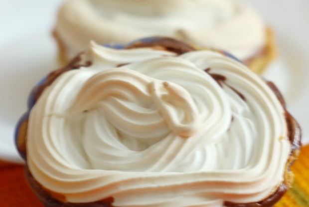 Тарталетки с шоколадным кремом