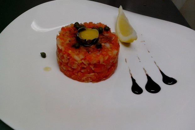 Тартар из форели