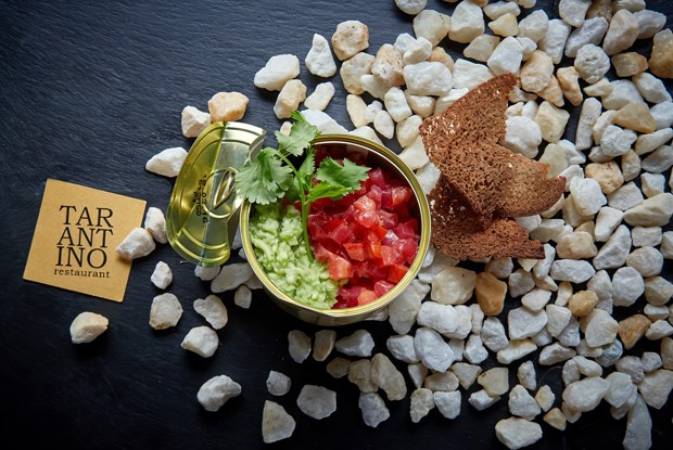 Тартар из голубого тунца с гуакамоле