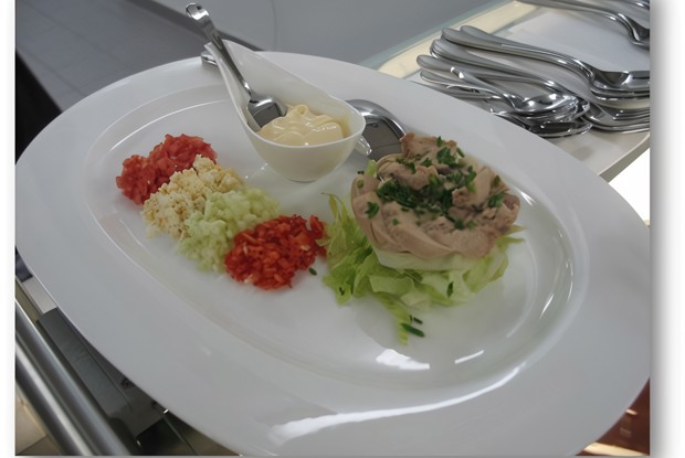 Тартар из печени трески