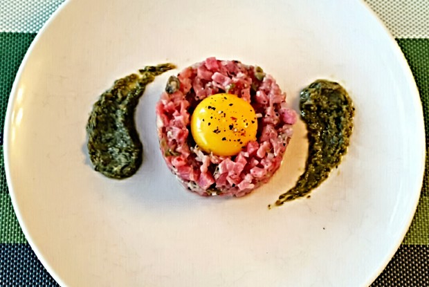 Тартар из телятины