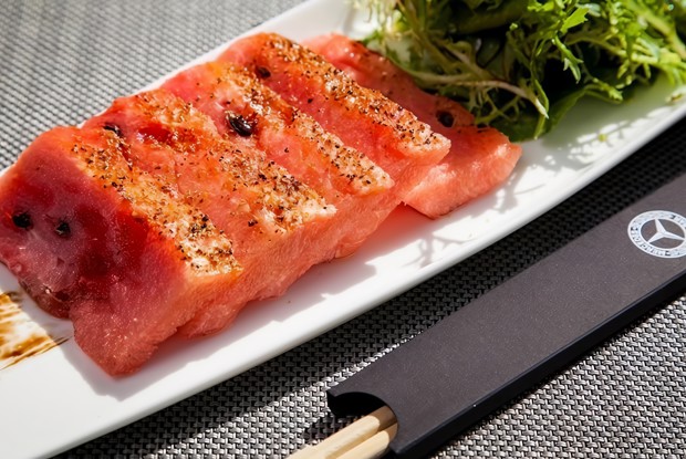 Татаки из арбуза