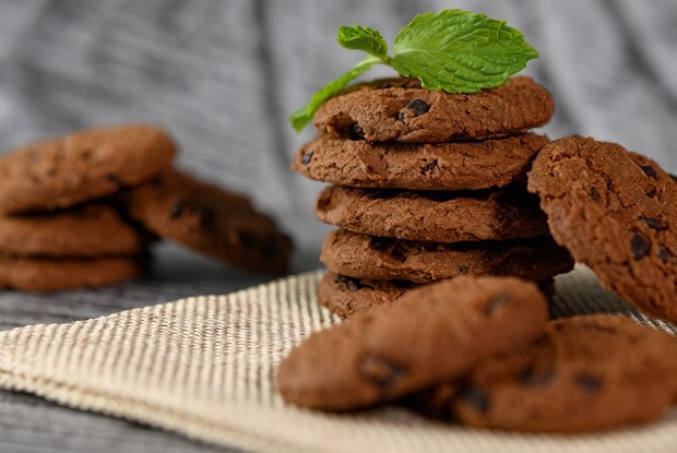 Тающее шоколадное печенье с кабачком