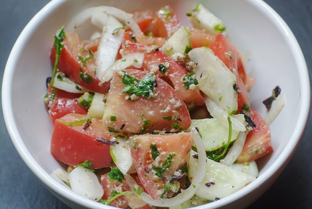 Тбилиcский овощной салат