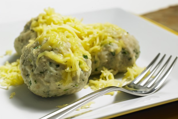 Тефтели из сельди «Птичьи гнезда»