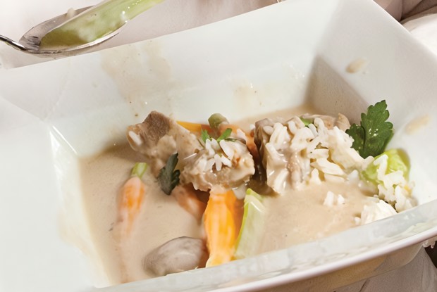 Телятина в сливочном соусе