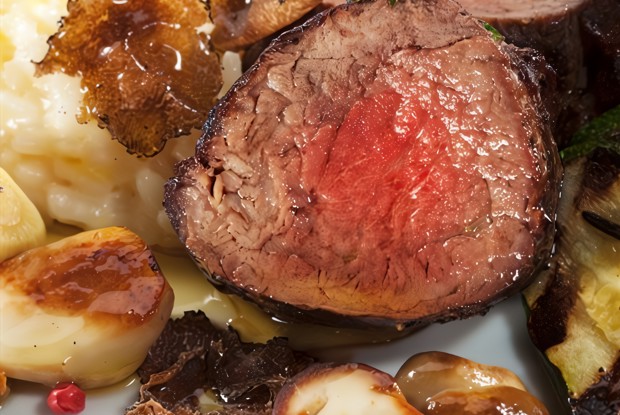 Телятина жареная