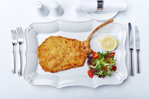 Телятина по-милански из ресторана Buono