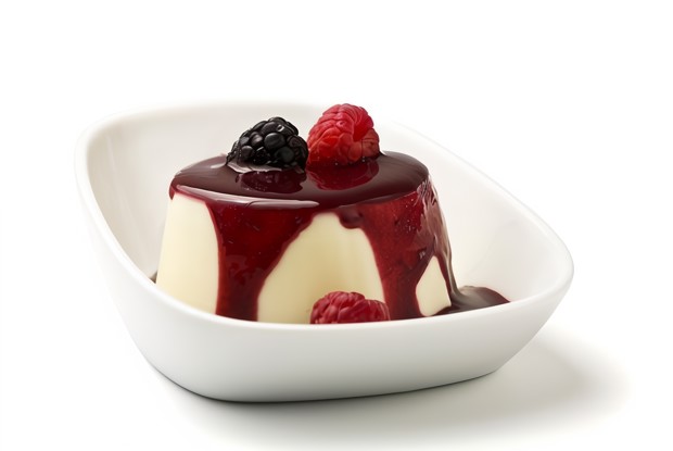 Теплый ягодный компот с тимьяном