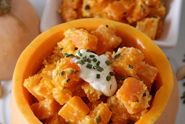 Тыква в молоке