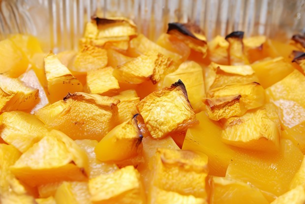 Тыква жареная