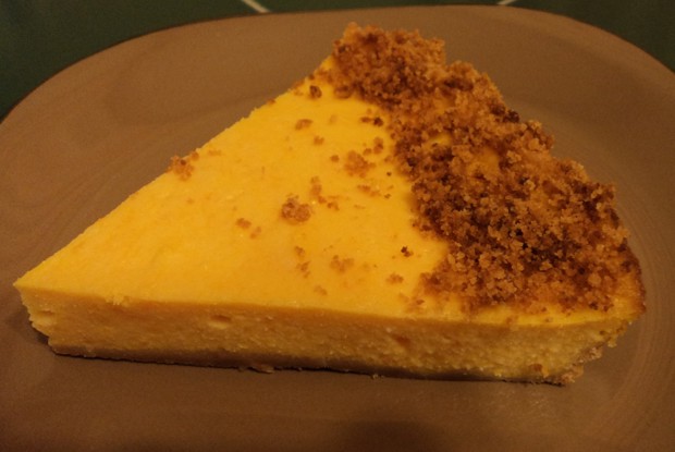 Тыквенный чизкейк с печеньем