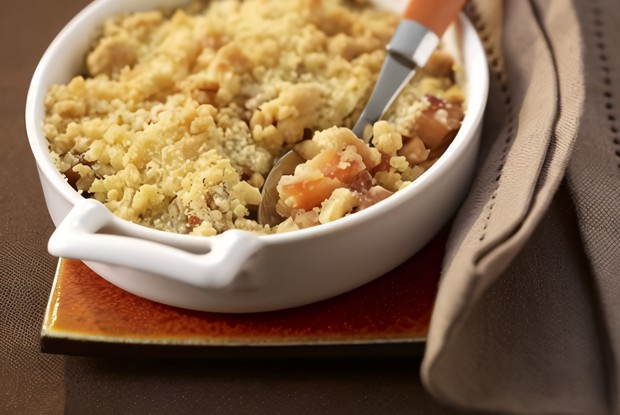 Тыквенный гратен с тимьяном