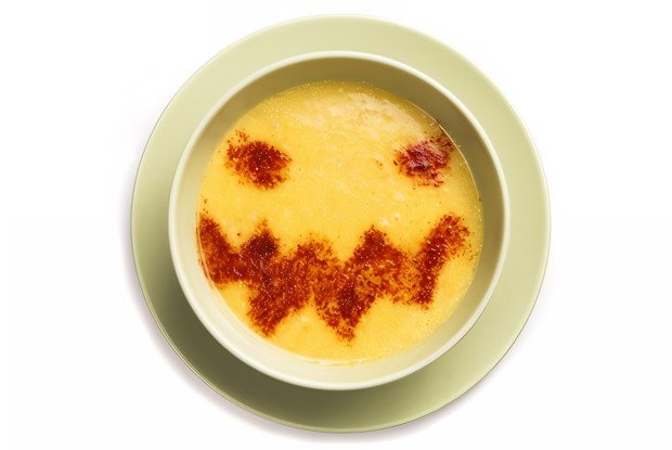 Тыквенный печеный крем