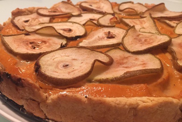 Тыквенный пирог с бурбоном