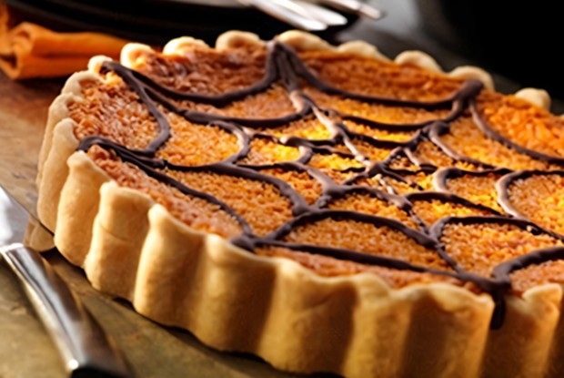 Тыквенный пирог с шоколадом